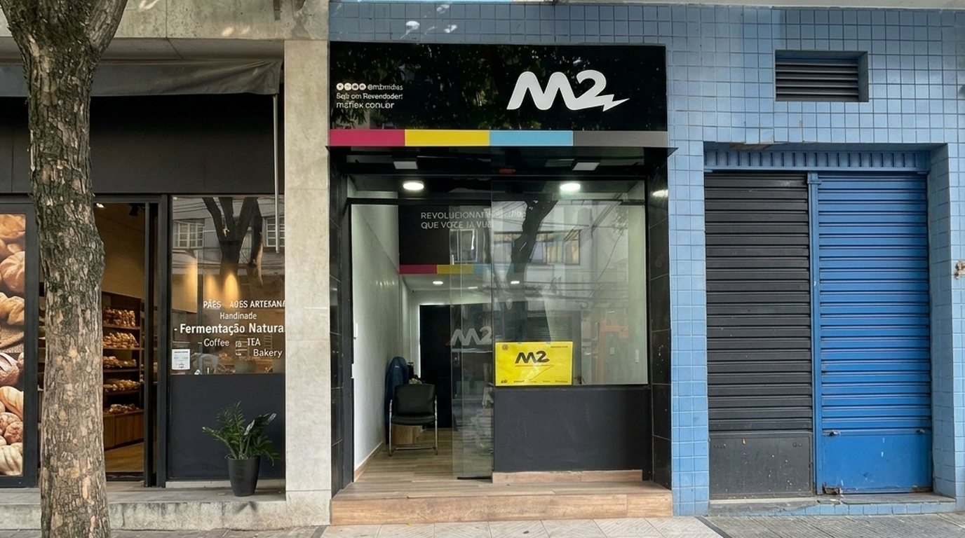 Loja M2 no Bom Retiro