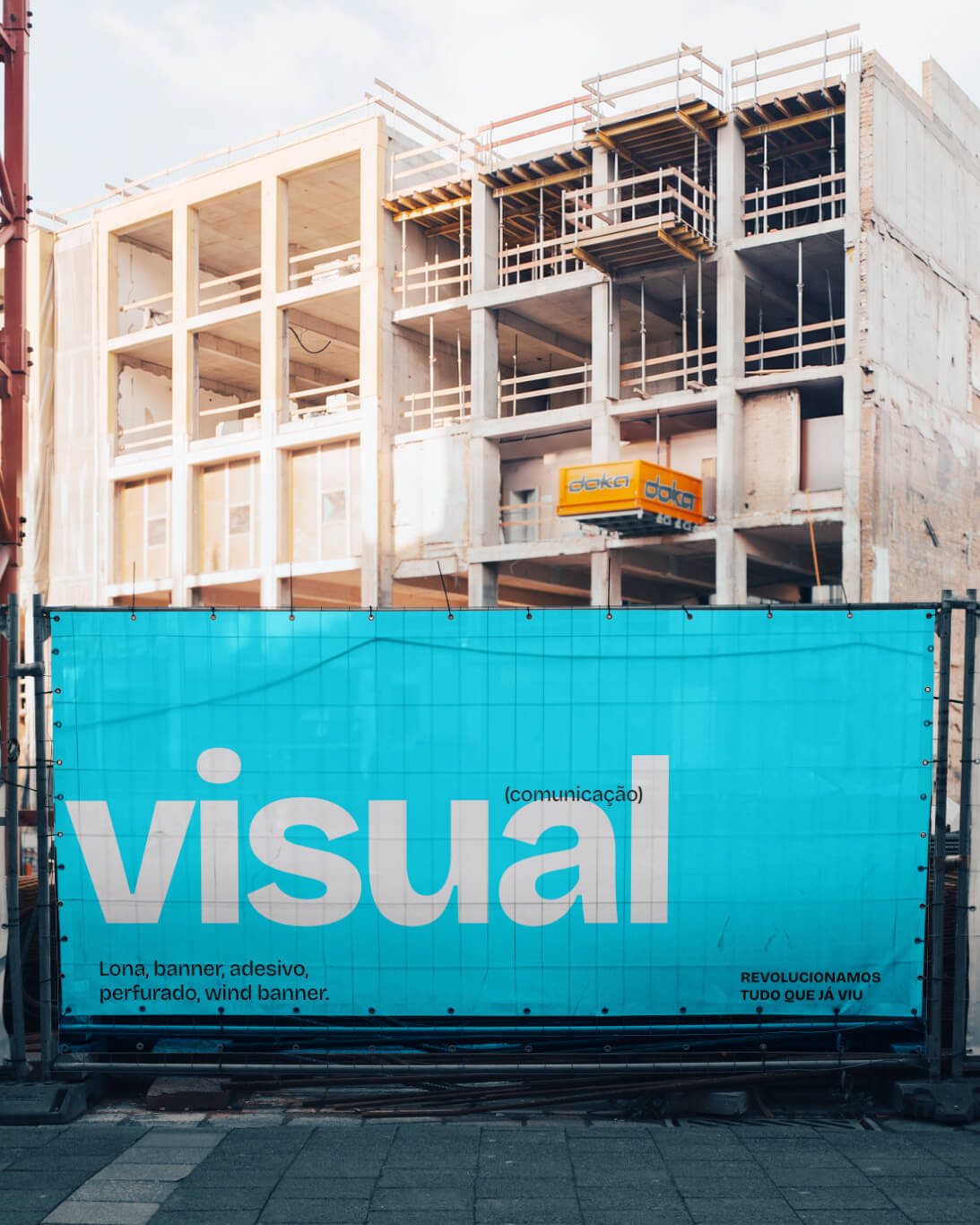 Comunicação visual: exemplo de produto M2