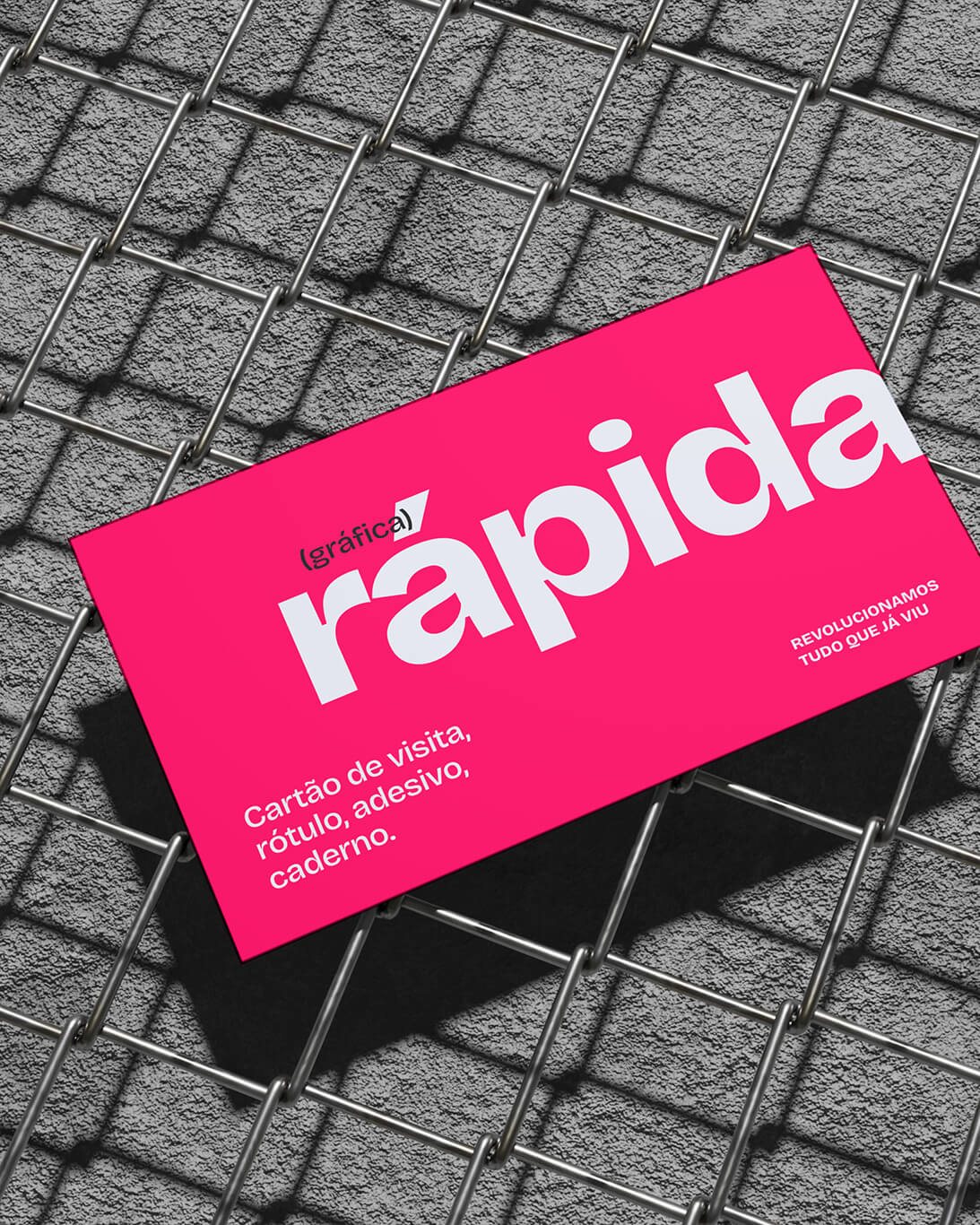 Gráfica rápida: exemplo de produto M2