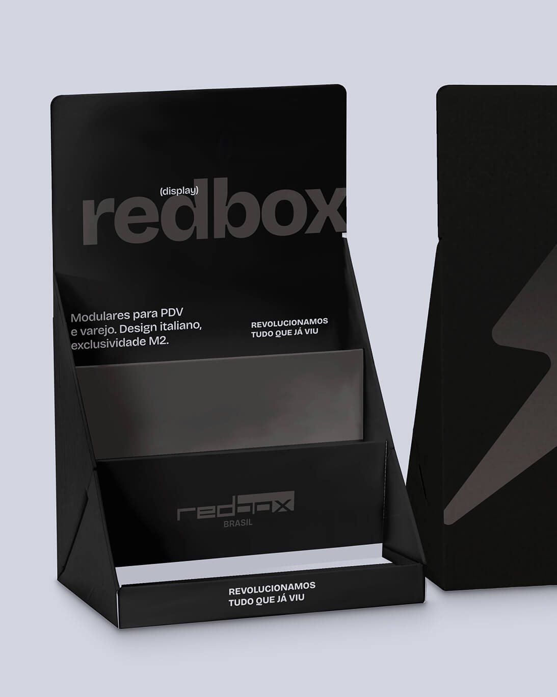 Displays Redbox: exemplo de produto M2